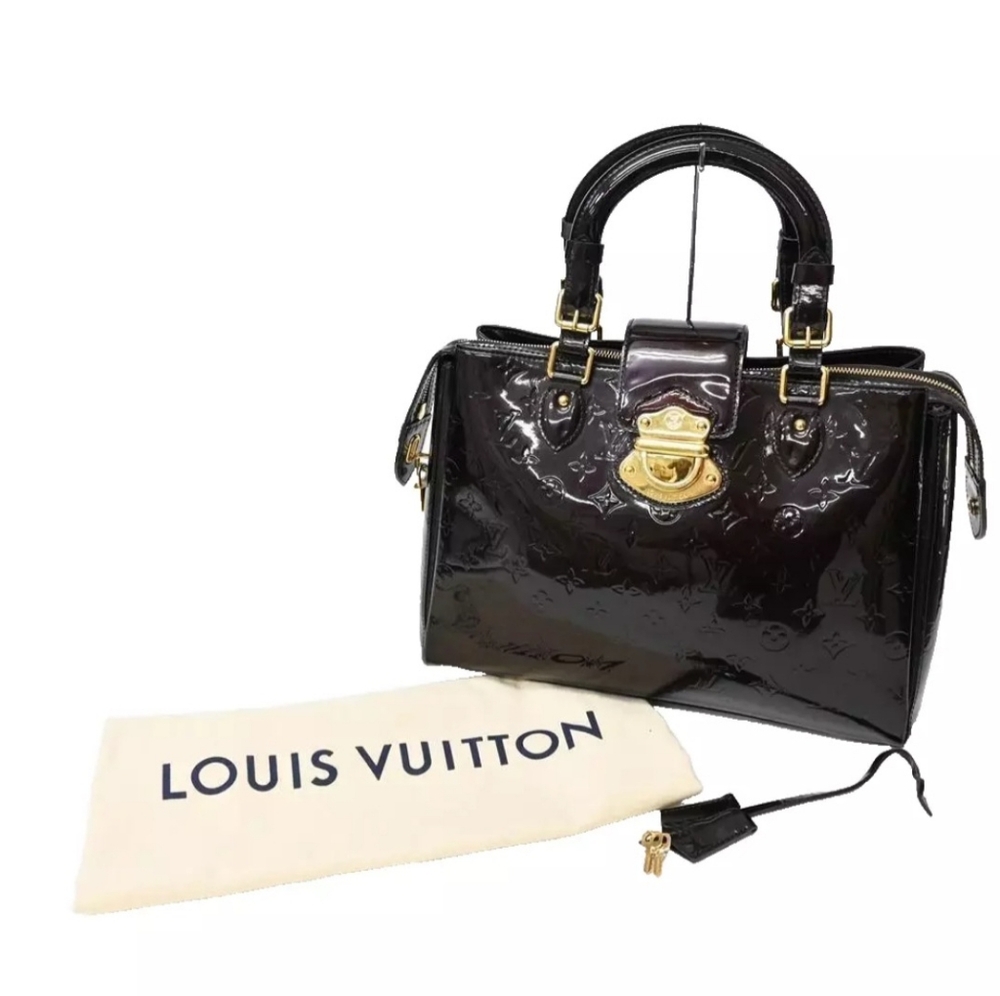 Louis Vuitton Monogram Vernis Melrose Avenue Bag